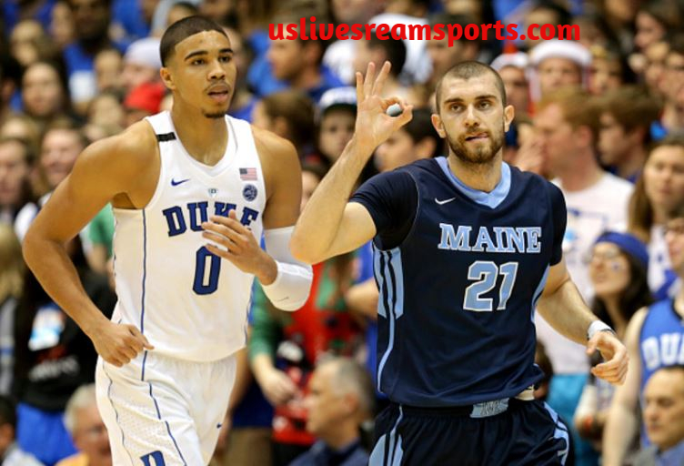 Live Men's College Basketball of Duke Blue Devils vs Maine Bears